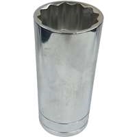 SK Hand Tool 40842 - 1-5/16" 12PT Deep Chrome Socket - 1/2" Drive